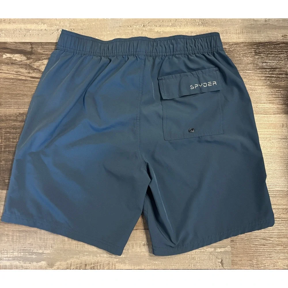 Spyder Swim Shorts - Large Blue - UV Protection Board Shorts S923004